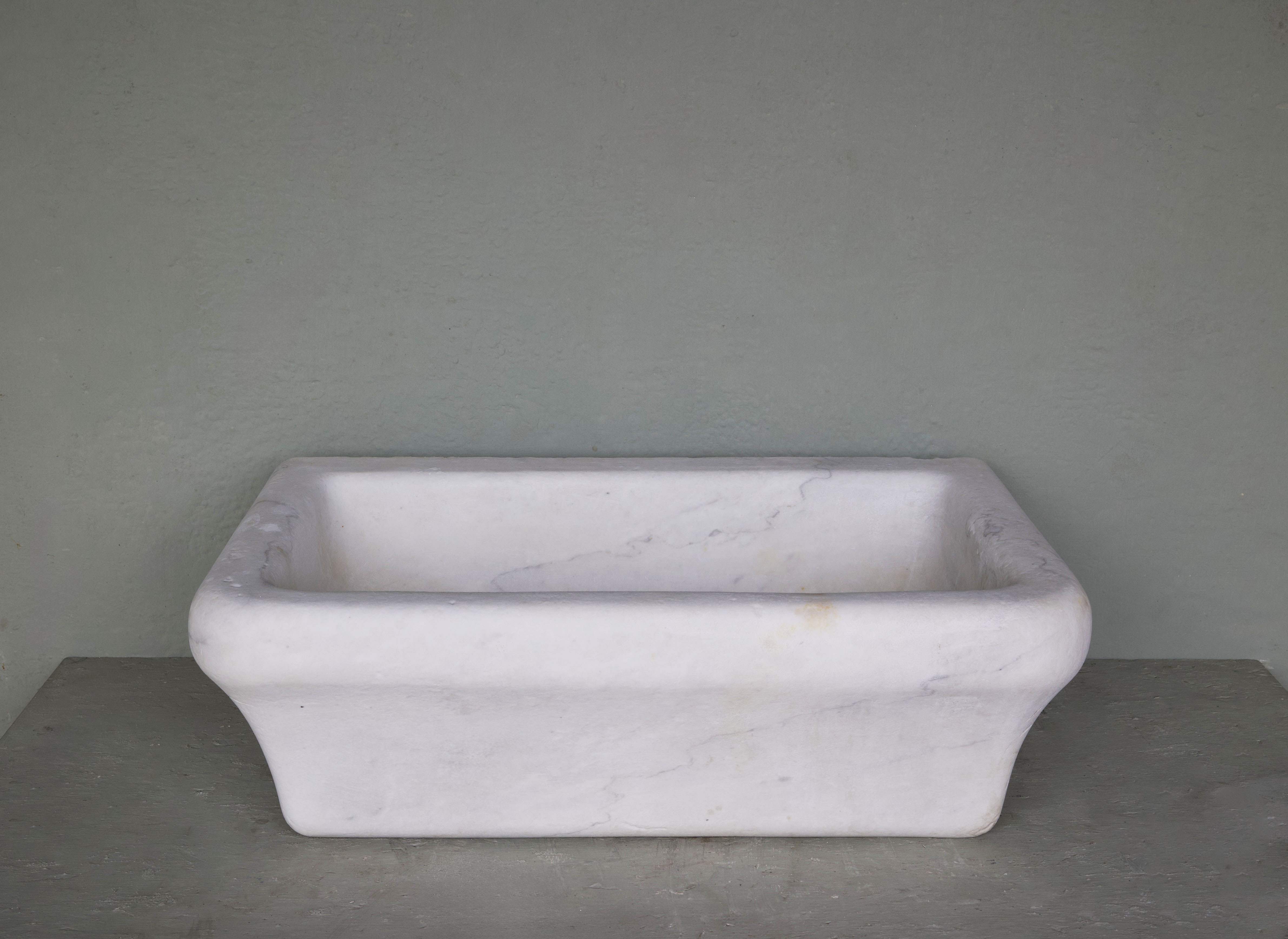 19th c. Marble Evier from the Lorraine Region of France